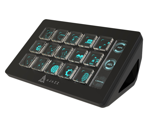 Ajazz AKP153E USB czarny - 1536405 - zdjęcie